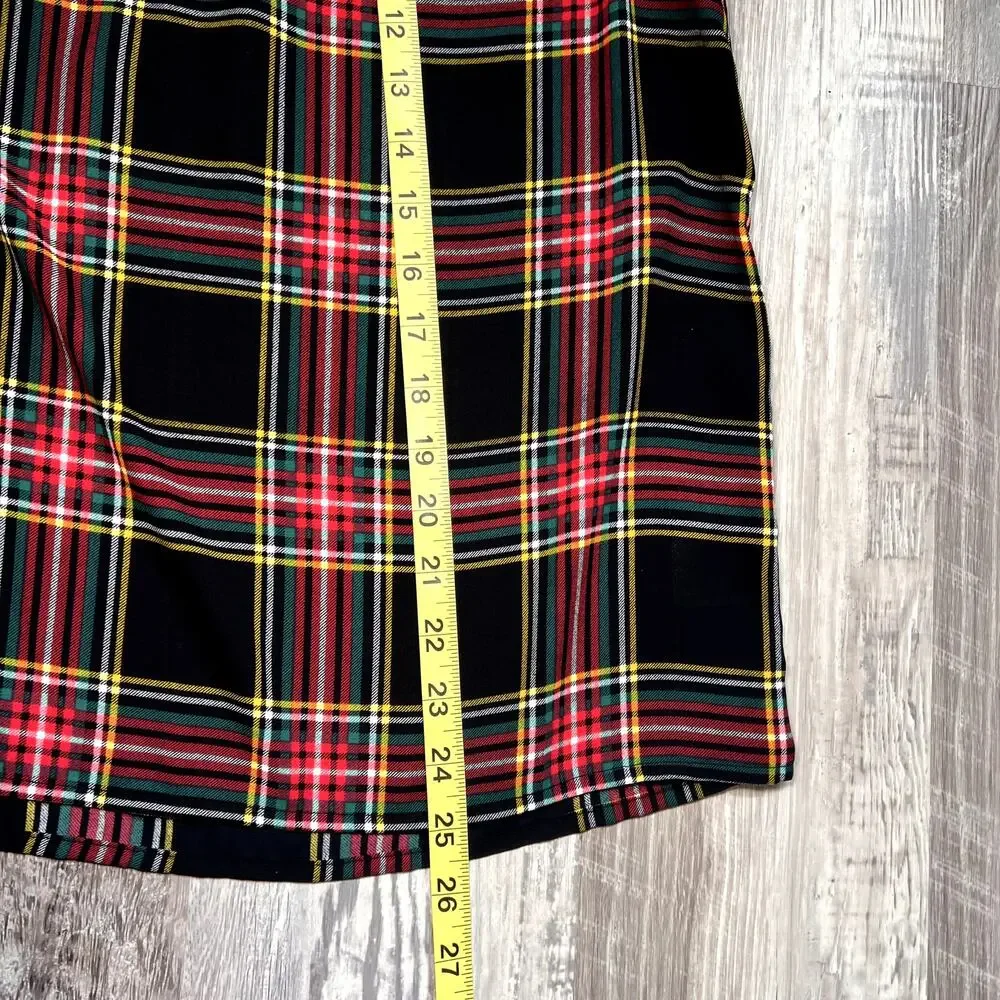 J. CREW Stewart Tartan Plaid Halter Top